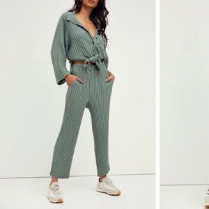Size M- free people beach jumpsuit
